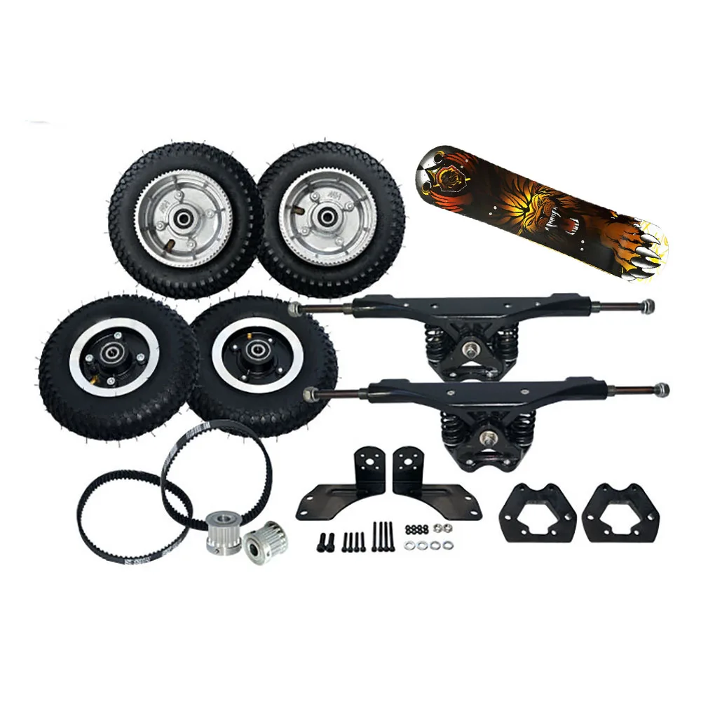 ^*Best Offers Maytech Electric Mountainboard Kit with Front and Rear Truck set 8inch Wheels 10mm Motor Pulley HTD395-5M Belt DIY Skateboard ^*Best Offers Maytech Electric Mountainboard Kit with Front and Rear Truck set 8inch Wheels 10mm Motor Pulley HTD395-5M Belt DIY Skateboard
