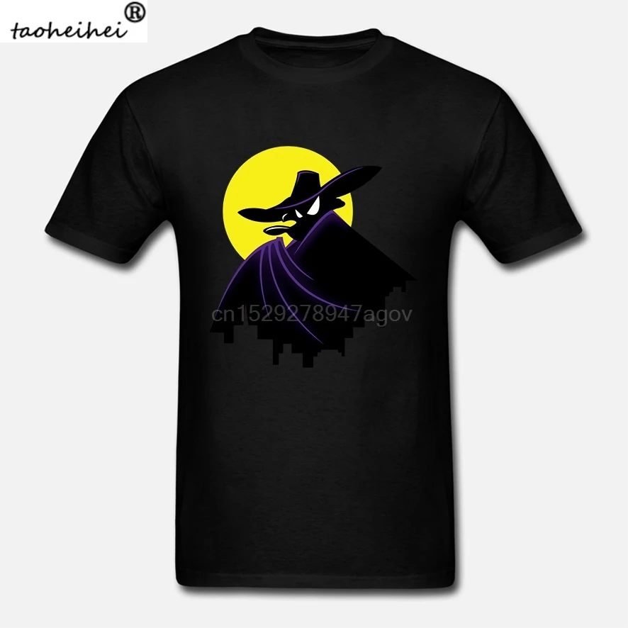 100-Cotton-O-neck-Custom-Printed-Tshirt-Men-T-shirt-Let-Get-Dangerous-Darkwing-Duck-Women | Женская одежда