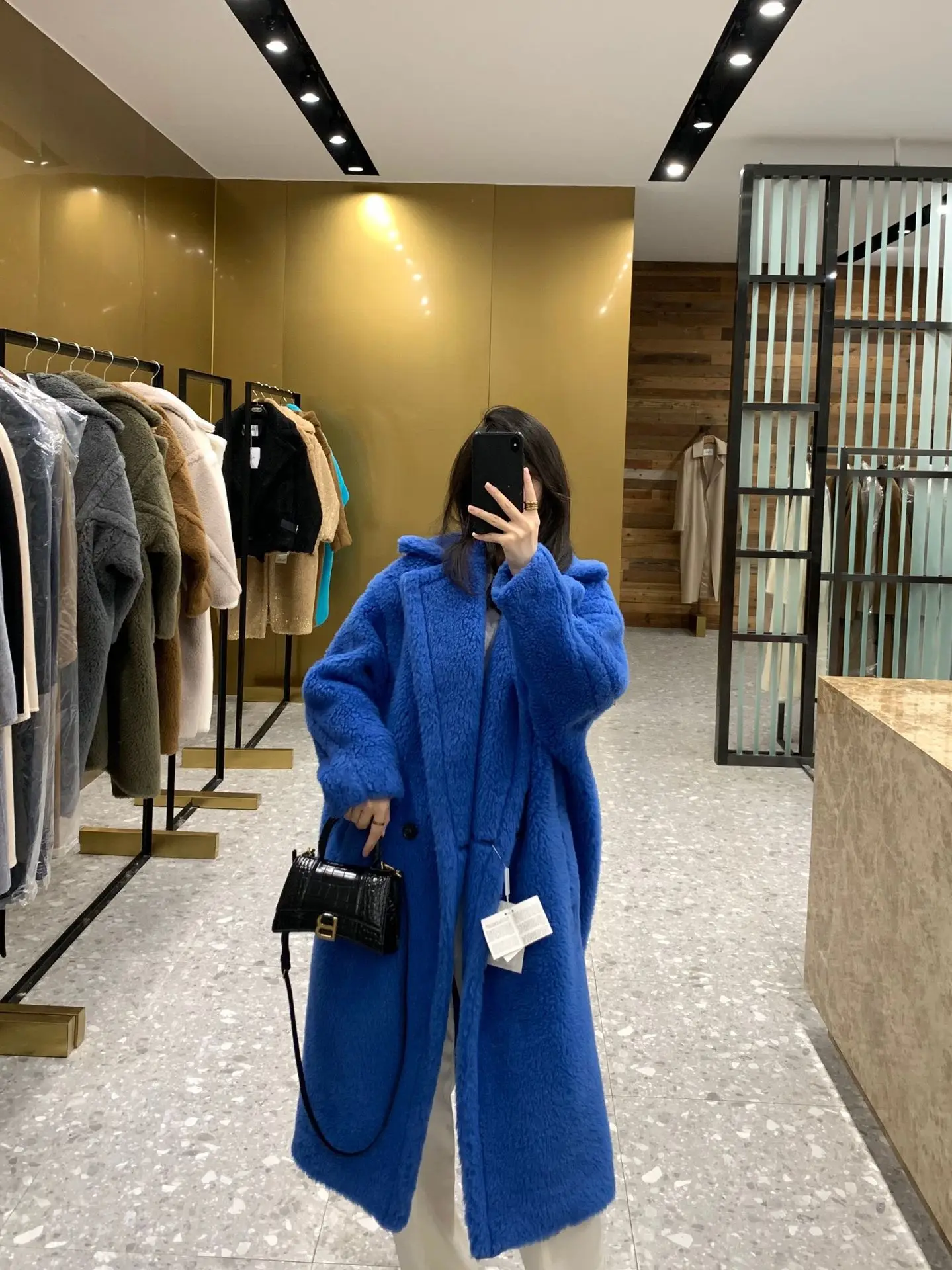 Teddy Bear Coat Fur Coat Teddy Alpaca Profile Wool Female Same paragraph Correct Version Real Fur Coat Outwear