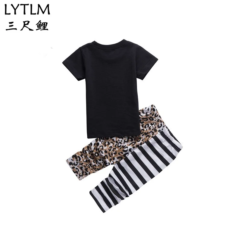 LYTLM/ комплекты одежды для маленьких девочек комплекты одежды для маленьких детей комплект одежды из 2 предметов для маленьких мальчиков хлопковые комплекты одежды для новорожденных