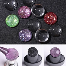 10/25/50 шт 14 мм Гель-лак для ногтей цветная этикетка наклейки набора круглых прозрачных ленточек клейкая Кнопка УФ лак для ногтей дисплей для инструментов