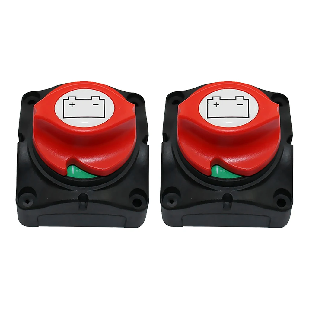 Pair Of Battery Isolator Disconnector For Marine Boat Car RV ATV Vehicles