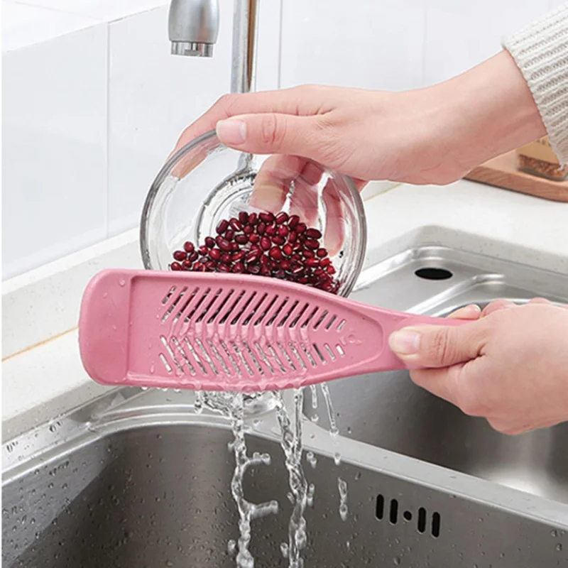 Многофункциональный чистящий сито для мытья риса фильтр agitator leachate drainer colanders ситечко кухонная утварь