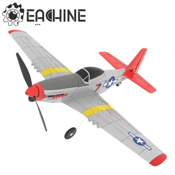 

Eachine Mini P-51D EPP 400mm Wingspan 2.4G 6-Axis RC Airplane Trainer Fixed Wing RTF One Key Return for Beginner