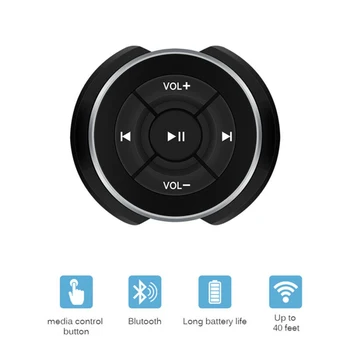 

Steering Wheel Car remote control Bluetooth Media Interior Accessories