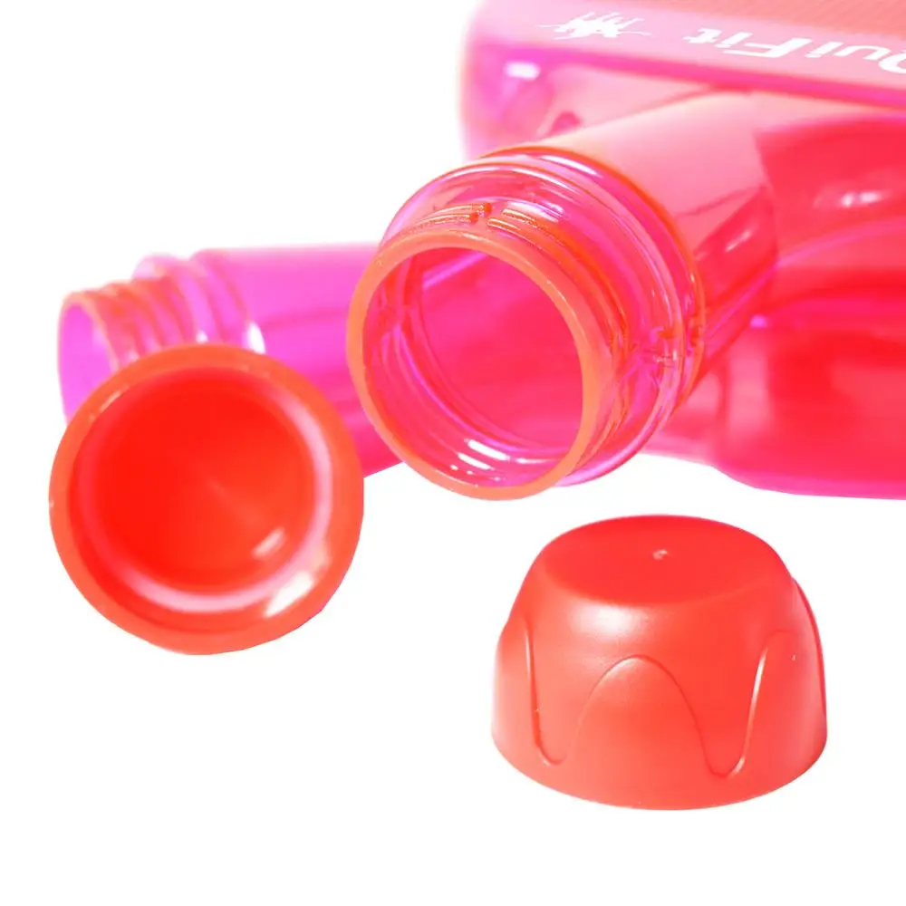 BuildLife Portable 700ml Sport Water Bottle BPA Free Plastic Drinking Bottles with Pingpong Shape for Outdoor Sports Gym Mug