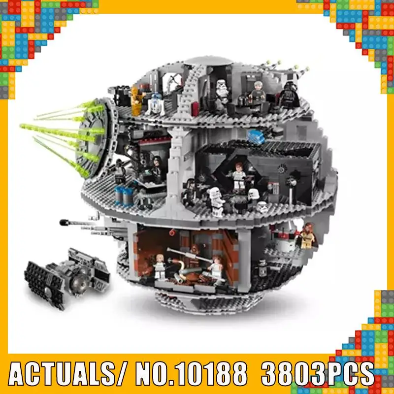 

05035 Star Wars Building Blocks Bricks Death Star Wars TIE Fighter Compatible With LegoINGlys 10188 Educational Toys Kids Gifts