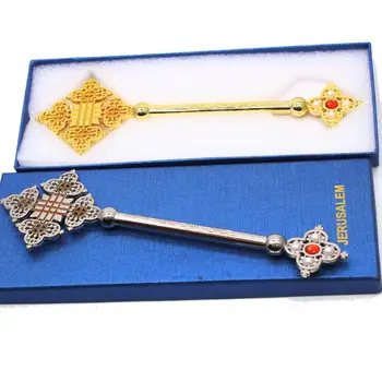 

Church Prayer Supplies Hand Cross Church Ornaments Home Chapel Decor Box-packed 667B