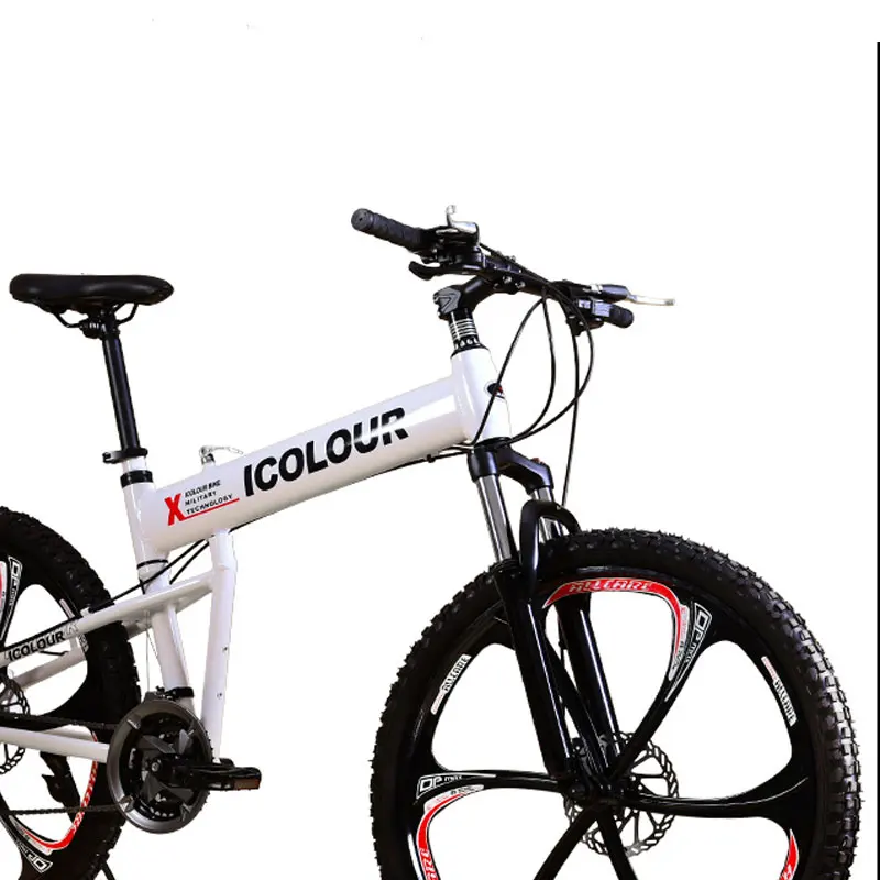 Mountain Bike Aluminum Alloy 26 Inch Shift Folding Shock Absorption Man and Woman Adult Student Bicycle Mountain Bike Aluminum Alloy 26 Inch Shift Folding Shock Absorption Man and Woman Adult Student Bicycle