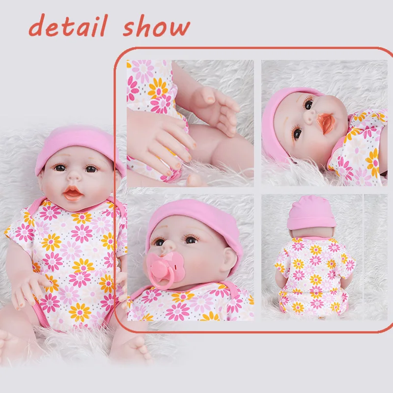 20 дюймовые куклы Reborn Baby реалистичные мягкие силиконовые ручной работы игрушки