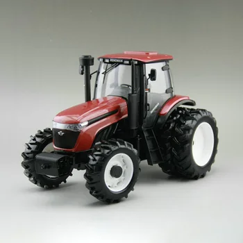 

1:18 Farm Tractor Movable Engineering Vehicle Alloy Car Model Toy For Children Kids Play Game Education Birthday New Year Gift