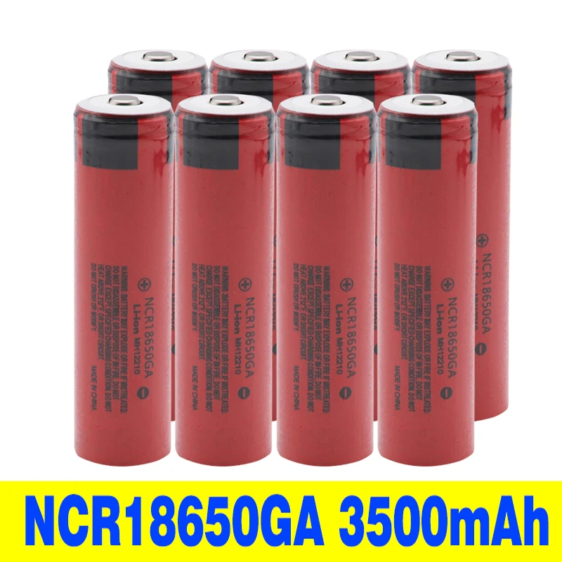 GA18650 3,7 v 3500 mah 18650 литиевая аккумуляторная батарея для Panasonic фонарик батареи