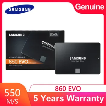 

Original SAMSUNG SSD 860 Evo SATA 3 2.5'' Solid State Drive 250GB 500GB 1TB Laptop Internal Hard Drive for laptop compute