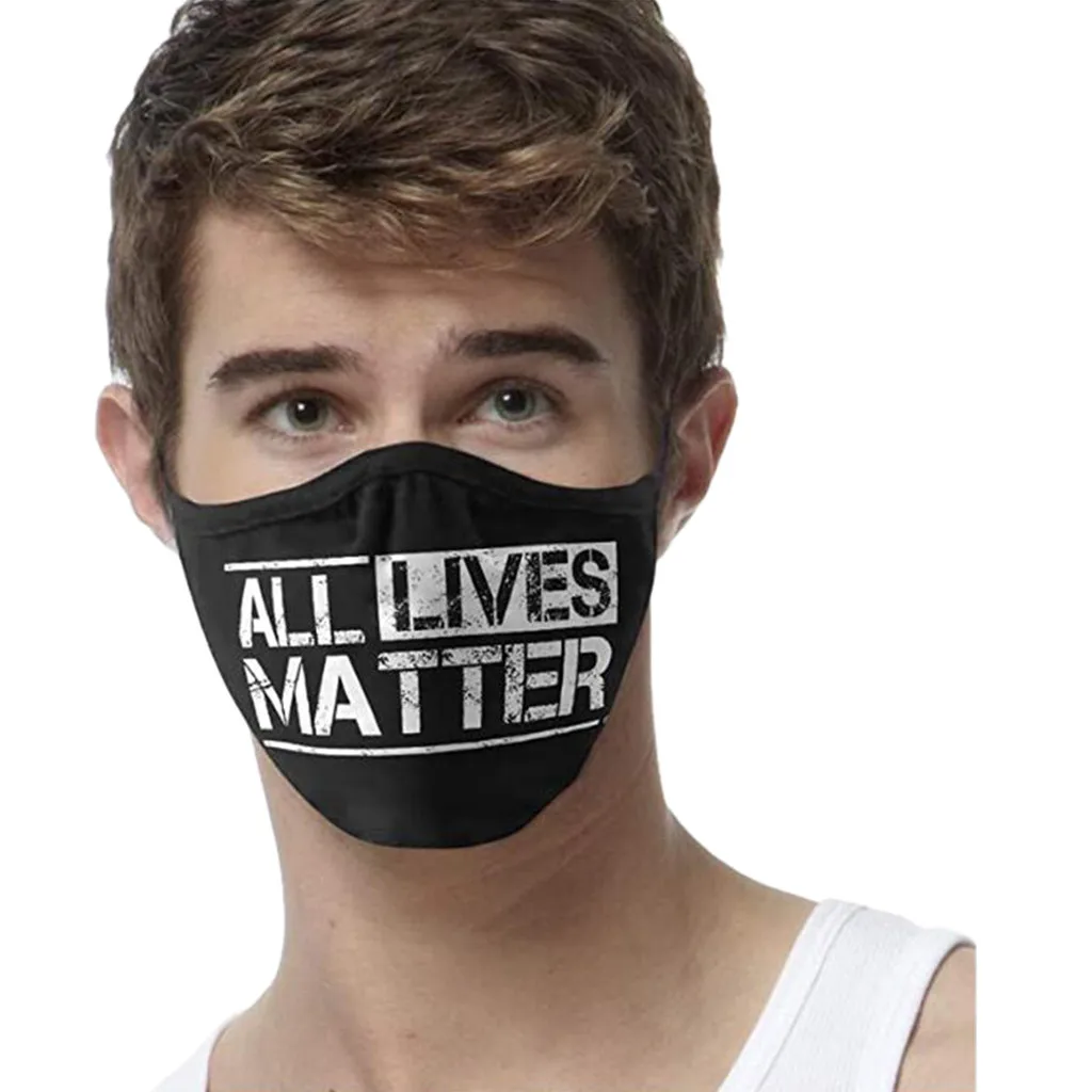 1 шт. Вечерние Маски для лица с надписью all Life matter взрослых Карнавальная маска