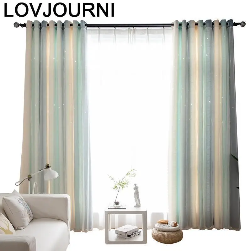 Zaslony Living Room Gardinen Quarto Vorhang Cortinados Cocina For