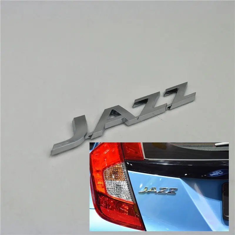 Для задних ботинок Honda JAZZ FIT GK хромированная эмблема бейдж Logo 2014 2015 2016 2017 2018
