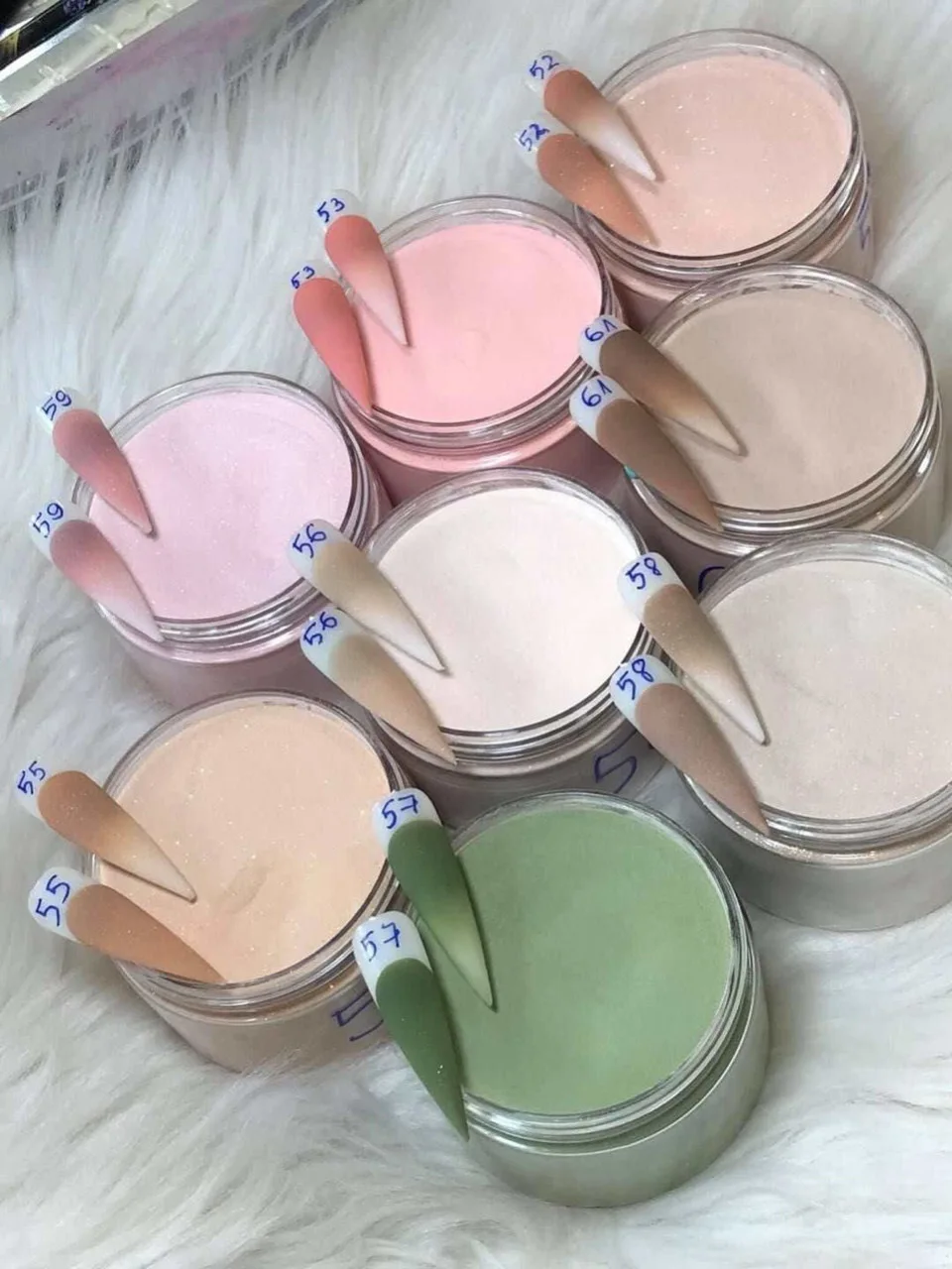 1 oz/28G Collection Dreams Start nail powder acrylic set +Collection dip powder 20 Colors Acrylic Powder Dark Glitter STAR"