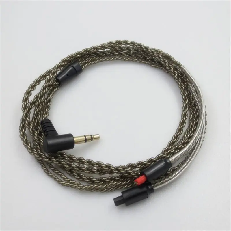 DIY заменить кабель наушников линия для Audio-Technica ATH im01 im02 im03 гарнитура