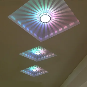 

Multicolor LED ceiling lamps entrance hallway corridor living room TV wall Creative personality small ceiling lights ZA