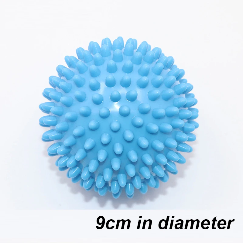 ПВХ коврик для фитнеса шарики для массажа рук 7,5 см/9 см, 9 цветов подошва из ПВХ в виде ежа сенсорные хват тренировочный мяч портативный шар для физиотерапии