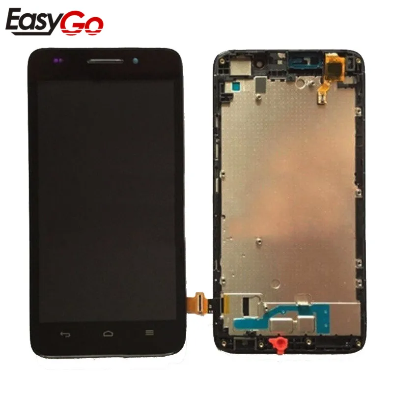 Для Huawei G620s ЖК-дисплей с кодирующий преобразователь сенсорного экрана в сборе