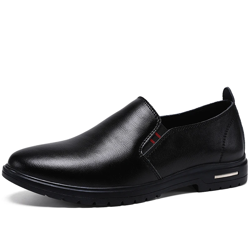 New Luxury Business Comfortable Shoes Men Breathable Rubber Formal Dress Shoe Male Office Wedding Flat Footwear Sapatos De Homem | Обувь