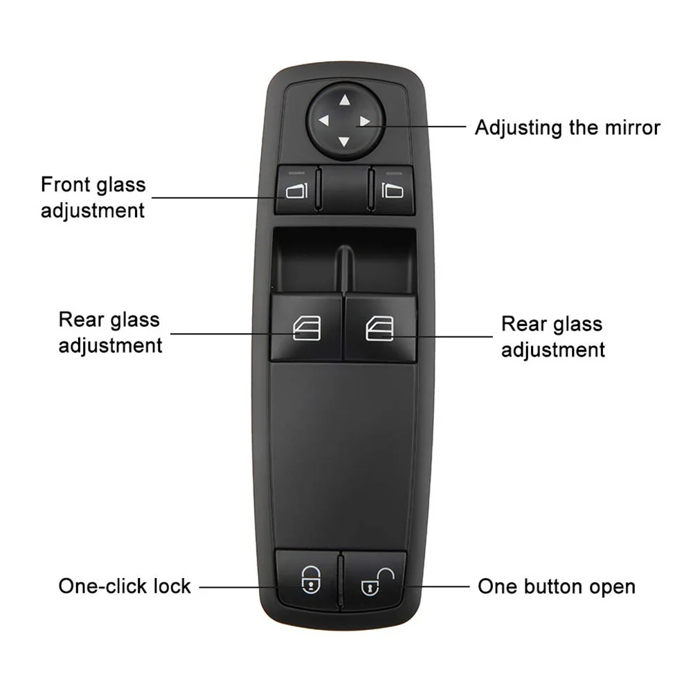  Practical Car Window Switch Replacement Electric Power Lift Control Easy Install Accessories Regula