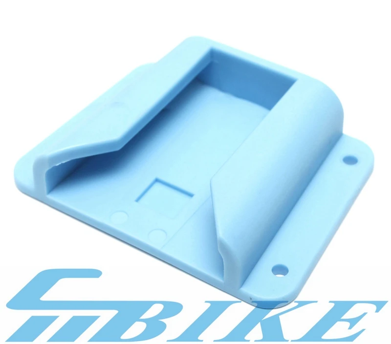 blue Aceoffix 5 цветов Блок несущей адаптер для Brompton складная сумка для велосипеда - Цвет: blue