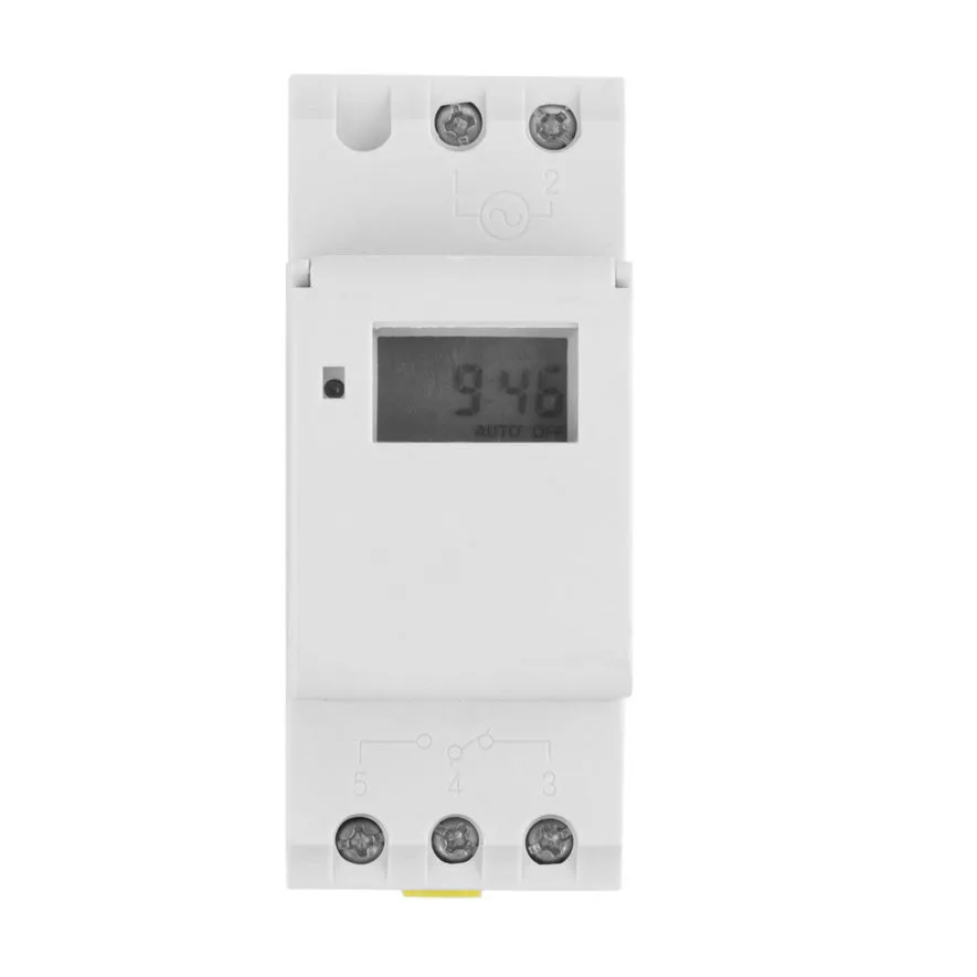 Горячий цифровой ЖК программируемый таймер THC 15A DC 110V AC 220V