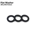 3Pcs M12x2mm Flat