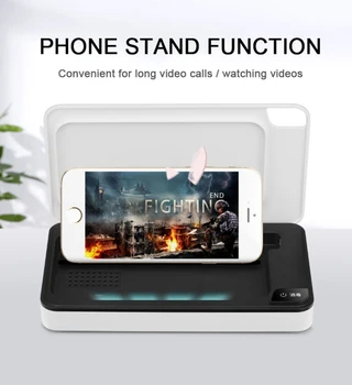 

5V Multi Function Wireless Charger Mobile Phone UV Sterilizer Wireless Charger Protable Disinfection Box For Mask Jewelry