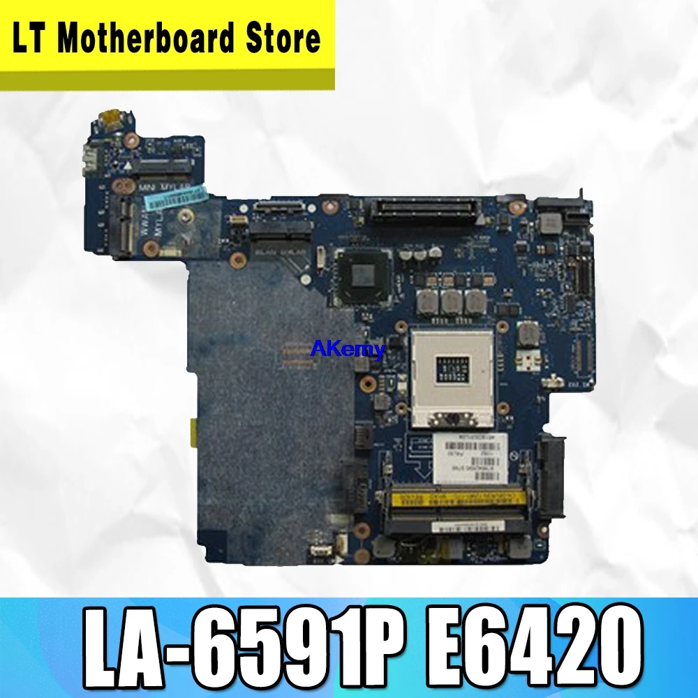 Материнская плата для ноутбука Dell Latitude E6420 PAL50 LA-6591P CN-07TR3J 0Y1KMR, протестированная на