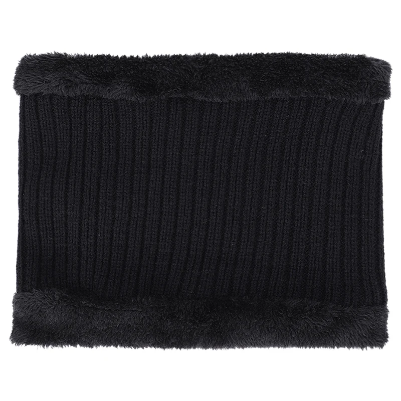 Высококачественная модная теплая зимняя мужская шапка Skullies Beanies, вязаная шапка, Мужская шапочка, модная шапка - Цвет: Black-a