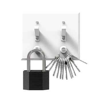 

New Kitchen Storage Organization Punch-free Magnetic Hooks Multi-functio Wall Hooks Hanger Key Coat Cup Hanging Hanger for Home