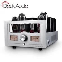 Douk аудио Hi-end 300B Push 845 вакуумный ламповый Интегрированный усилитель HiFi одноконцевый чистый усилитель класса A