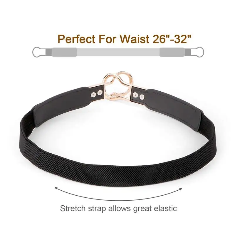Four colors Women Skinny Dress Belts Retro Stretchable Highly Elastic Ladies Imitation Leather Waist Dress Belts New Products