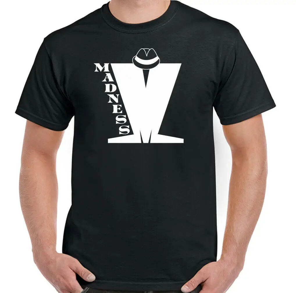 Madness T-Shirt Mens 2Tone Ska 2 Tone Records The Specials One Step Beyond Top | Мужская одежда