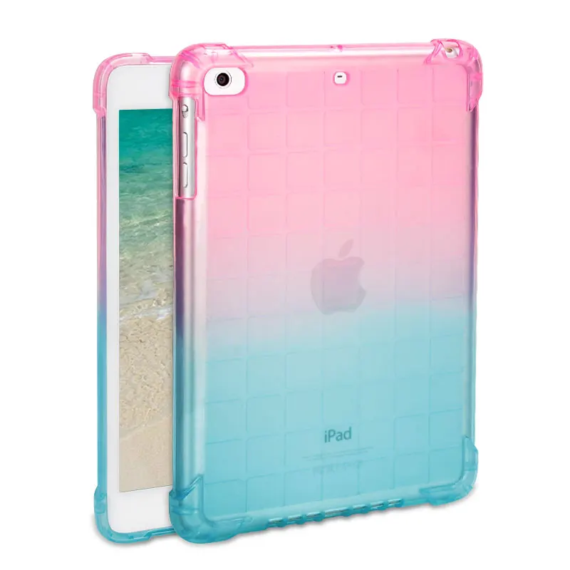 

Shockproof Silicone Cover For iPad Mini 1 2 3 4 5 2019 Case Soft TPU Transparent Protective Back Case For iPad mini 7.9 Inch