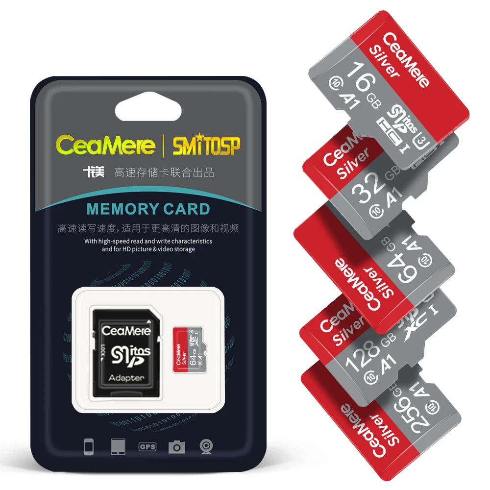 Ceamere Original Memory Card 256gb 128gb 64gb 32gb 40mb S 32gb 16gb Sd Card Class10 Uhs 1 Flash Card Storage Memory Tf Sd Card Memory Cards Aliexpress