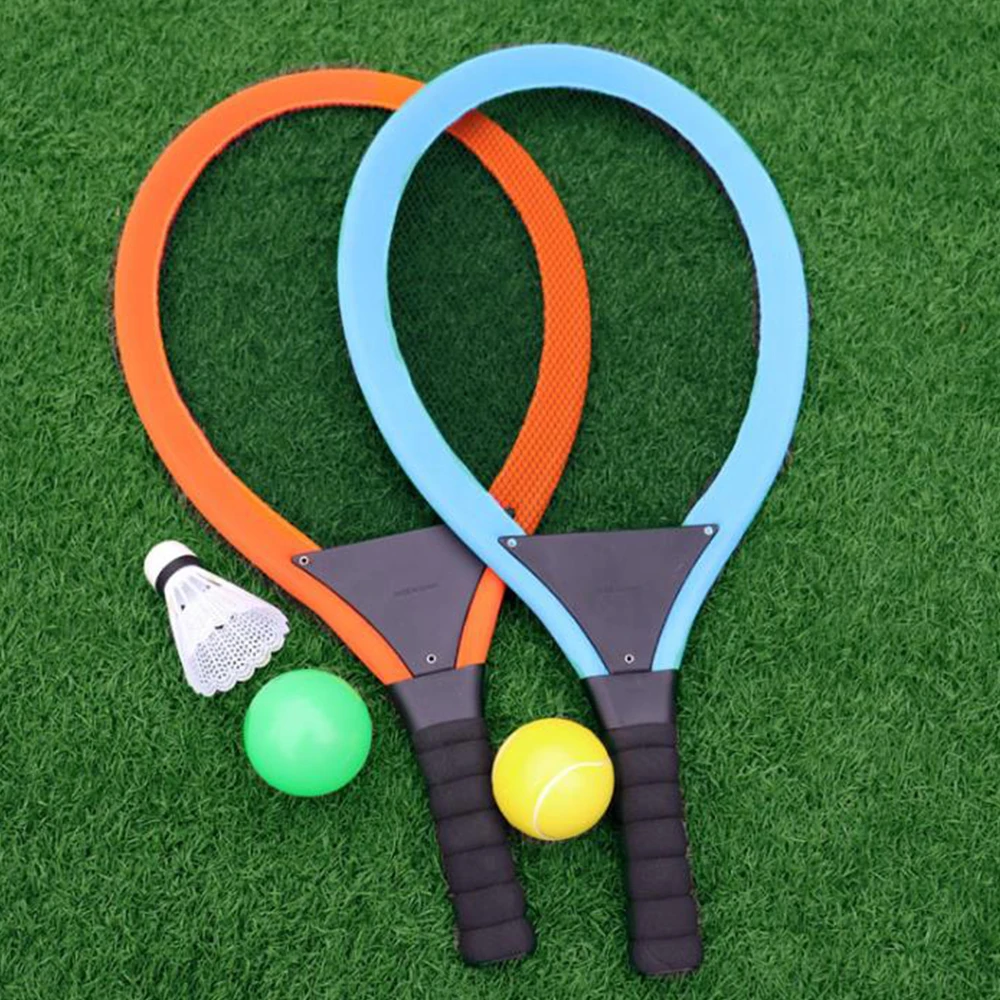 

Racket Fabric Tennis Badminton 2-in-1 Racket Beach Racket Children's Practice Racket