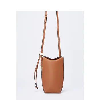 

Mobile Phone Bag 2020 New Women's Bags Korean Version of the Mini Mini Bag Vintage Women's Leather Bags Shoulder Bag