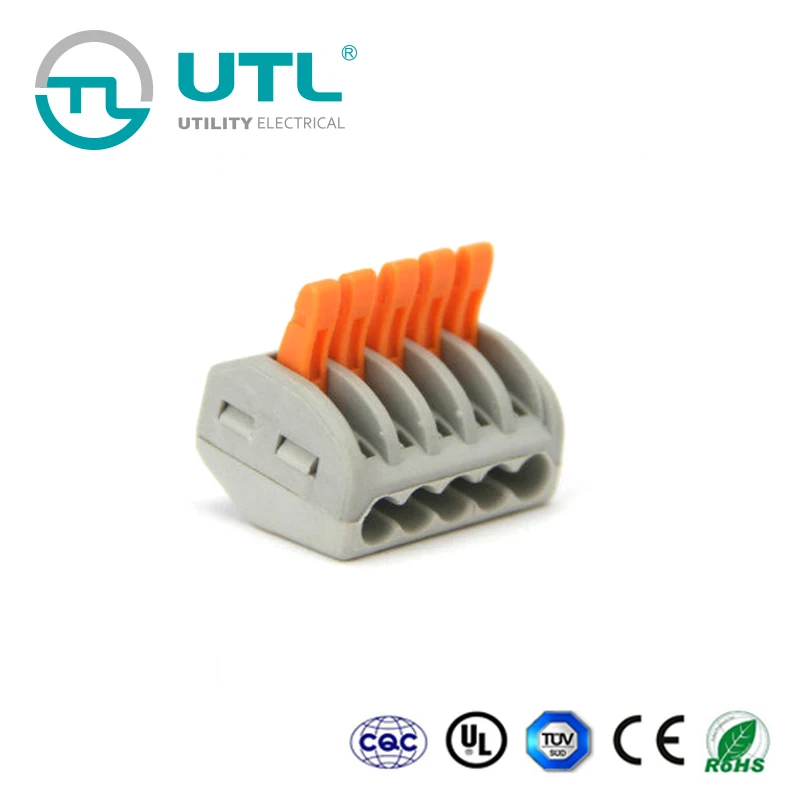 

222-412 TYPE replacement electrical wiring connectors Clamp Wire Connection for Led Lighting quick splice terminal