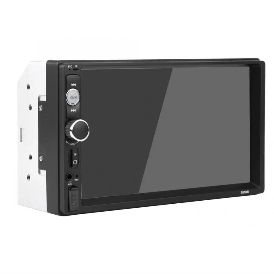 7 дюймов автомобильное радио зеркало HD двойной Din Bluetooth автомобильный MP5 плеер FM радио USB AUX пульт дистанционного управления камера заднего вида мультимедийный плеер