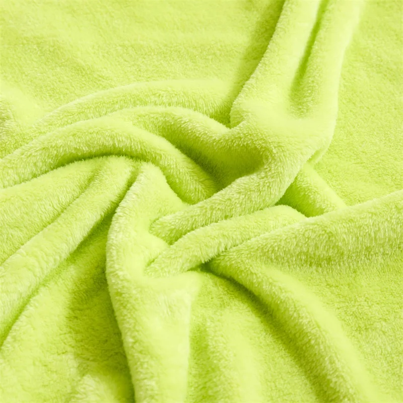Super Soft Warm Flannel Blanket Weighted Blanket Home Bedding Throw Blanket for Bed Sofa Fleece Blanket