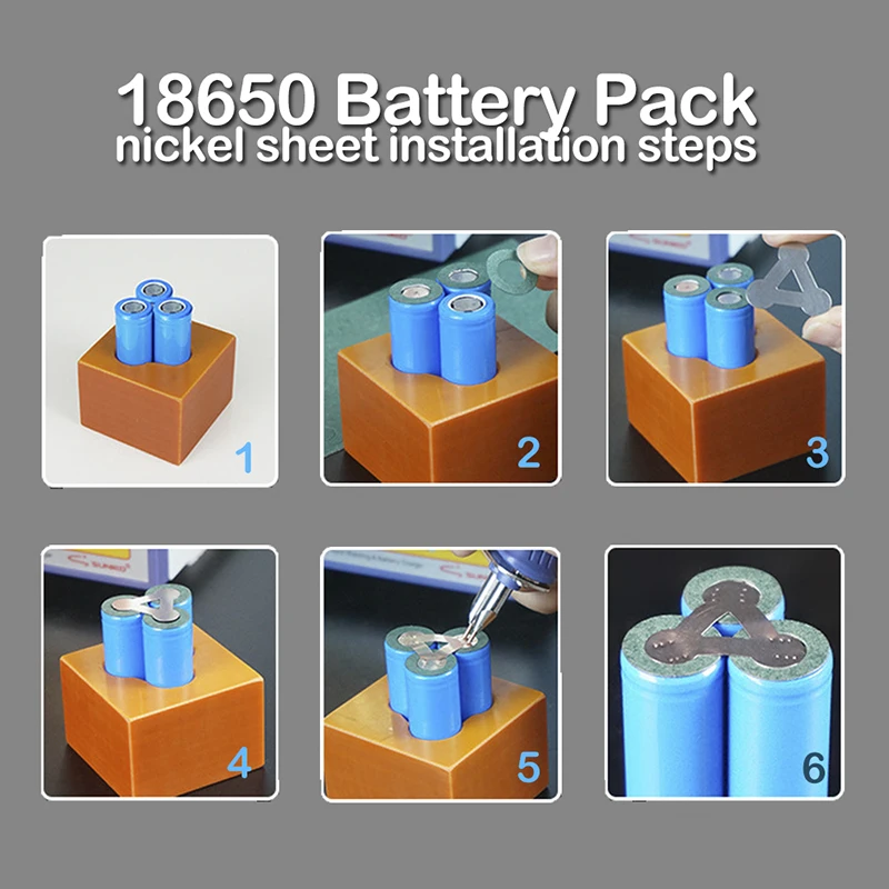 30pcs 18650 battery nickel strips nickel sheets welding lithium battery plated connector sheets welding belt copper strip nickel belt