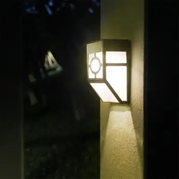 

2LED Solar Fence Wall Lamp Waterproof IP65 Light Motion Sensor Garden Decor Support Dropshipping