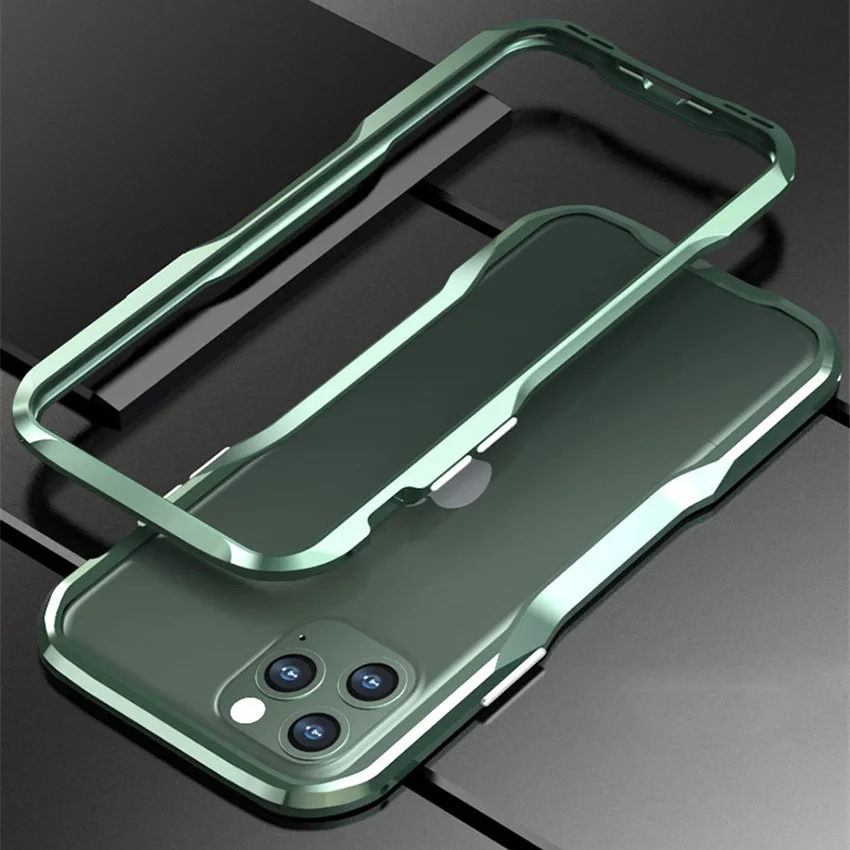 Для iPhone 11 чехол с металлической рамкой двойной цветной алюминиевый бампер Защитная крышка для iPhone 11 Pro Max телефон iPhone 11 Pro Чехол