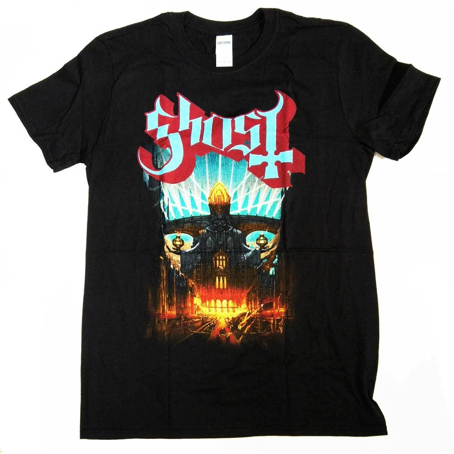 

Ghost T Shirt - Meliora Cover 100% Official Classic Rock Old Skool Hooligans