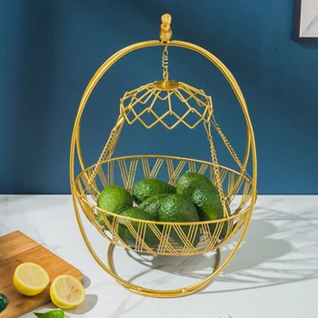 

Nordic Fruit Plate Creative Modern Living Room Shaking Fruit Tray Personality Household Exquisite Fruit Rack