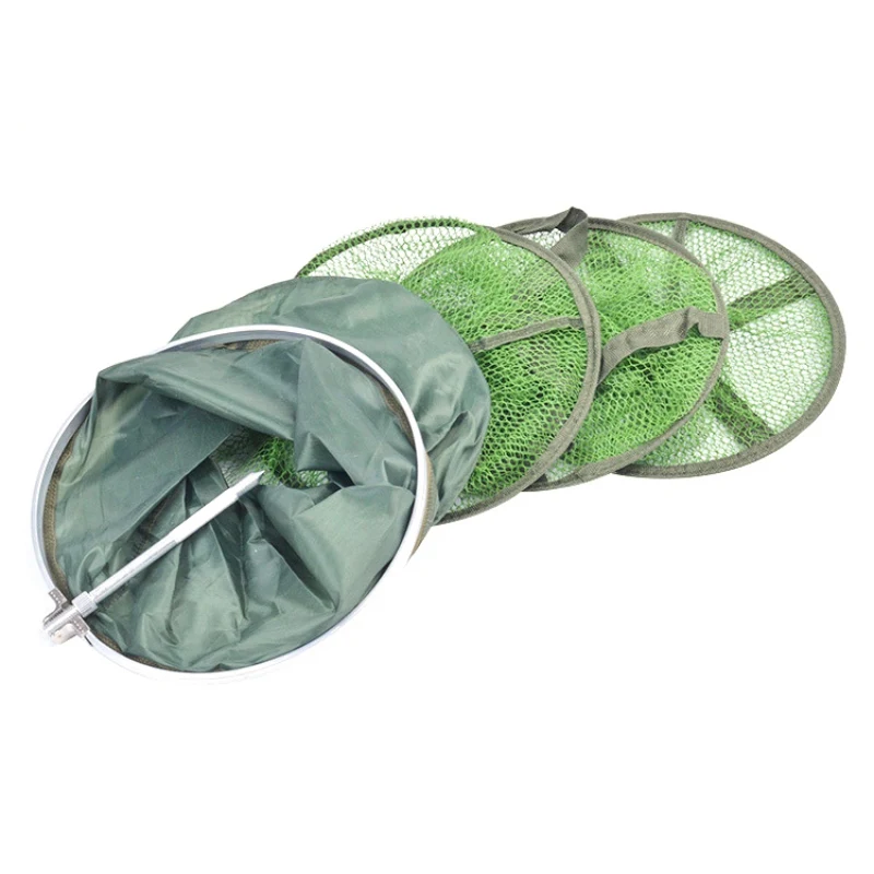 

5 Layers Long cylinder Fishing Net Fishing Creel Tackle Nylon Foldable Crab Fishing Trap Shrimp Cage Net Cast Fishes Network